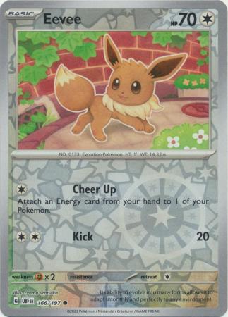 Buy the Pokemon TCG Eevee Reverse Holofoil Platinum Rising Rivals 59/111