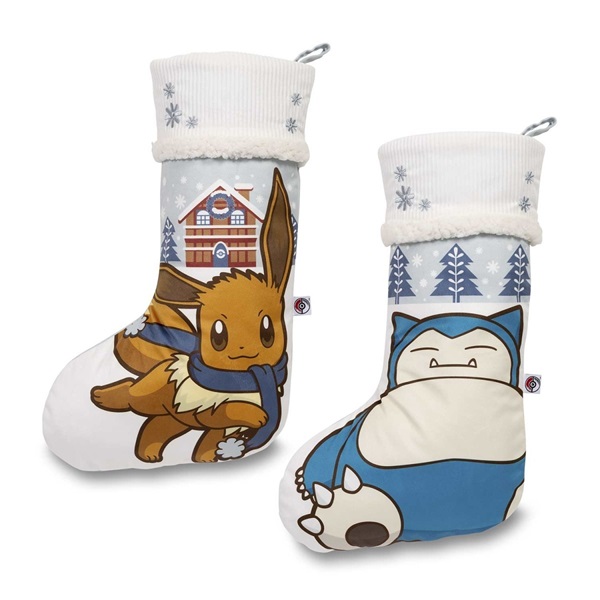 Pokémon - Eevee & Snorlax - Pokémon Center Holiday Stocking Bundle