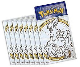 Pokemon -  Sword & Shield: Brilliant Stars: Arceus (White Background) - Deck Protector - 65 lommer - Sleeves