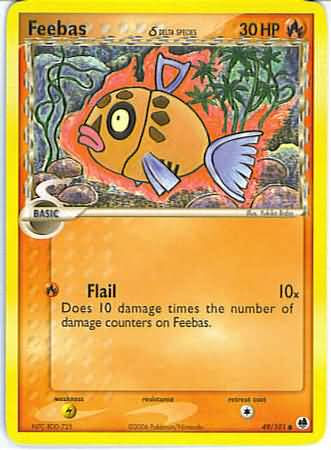 Feebas (Delta Species) (EX Dragon Frontiers)