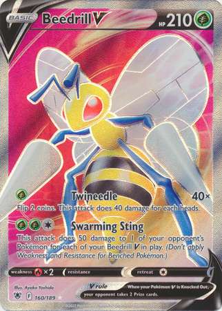 Beedrill V (Pokemon Sword & Shield: Astral Radiance)