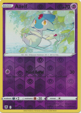 Azelf - Reverse Foil (Pokemon Sword & Shield: Astral Radiance)