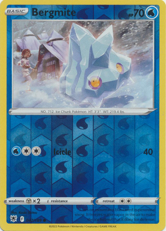 Bergmite - Reverse Foil (Pokemon Sword & Shield: Astral Radiance)