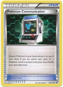 Pokemon Communication (Pokemon Black & White)