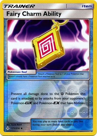 Fairy Charm Ability (Pokemon Sun & Moon: Unbroken Bonds) (Reverse Foil)