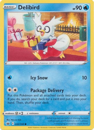 Delibird (Pokemon Sword & Shield: Chilling Reign)