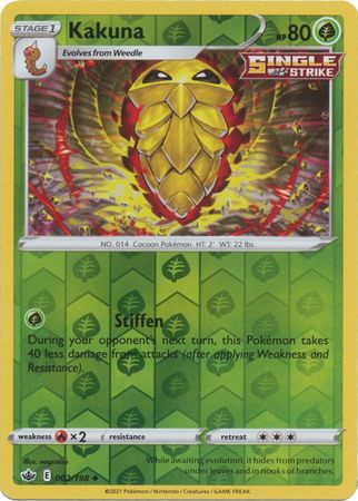 Kakuna - Reverse Foil (Pokemon Sword & Shield: Chilling Reign)