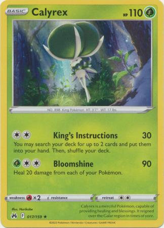 Calyrex (Pokemon Crown Zenith)