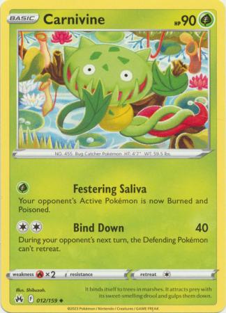 Carnivine (Pokemon Crown Zenith)