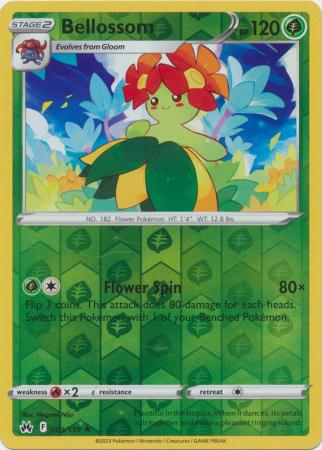 Bellossom - Reverse Foil (Pokemon Crown Zenith)