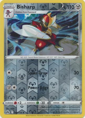 Bisharp - Reverse Foil (Pokemon Crown Zenith)