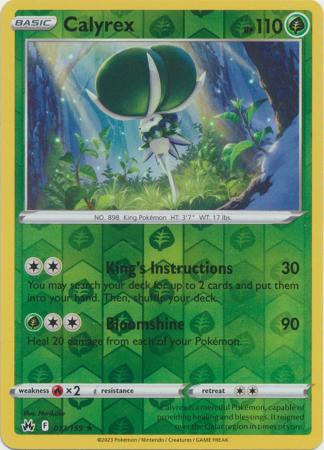 Calyrex - Reverse Foil (Pokemon Crown Zenith)