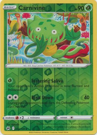 Carnivine - Reverse Foil (Pokemon Crown Zenith)