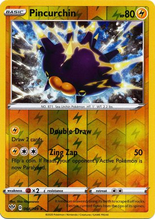 Pincurchin - Reverse Foil (Pokemon Sword & Shield: Darkness Ablaze)