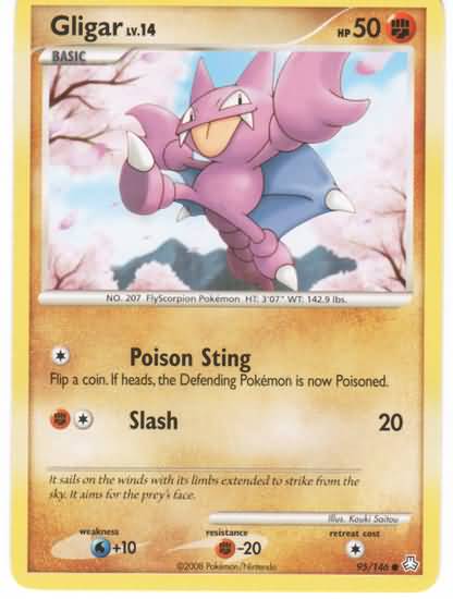 Gligar  (Diamond and Pearl Legends Awaken Singles)