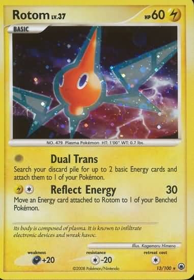 Rotom (Diamond and Pearl Majestic Dawn Singles)