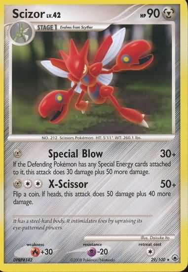 Scizor (Diamond and Pearl Majestic Dawn Singles)