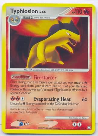 Typhlosion (Diamond and Pearl Mysterious Treasures Singles)