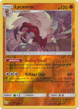 Lycanroc - Reverse Foil (Pokemon Sun & Moon: Cosmic Eclipse)