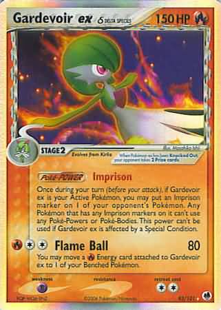 Gardevoir ex (Delta Species) (EX Dragon Frontiers)