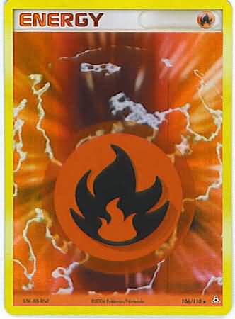 Fire Energy (EX Holon Phantoms Nintendo)