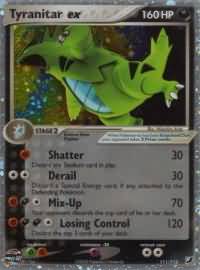 Tyranitar ex (EX Unseen Forces Nintendo)