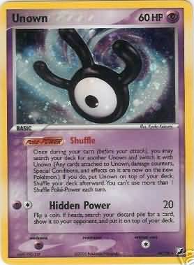 Unown T (EX Unseen Forces Nintendo)