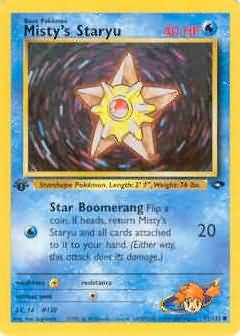 Misty's Staryu (Gym Challenge WoTC)