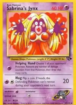 Sabrina's Jynx (Gym Challenge WoTC)