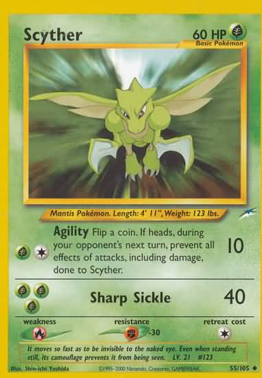 Scyther (Neo Destiny WoTC)