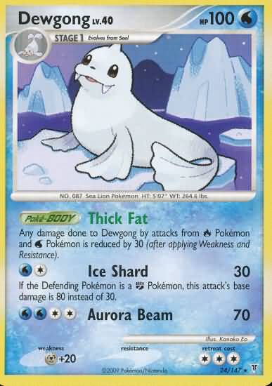 Dewgong (Platinum Supreme Victors Singles)