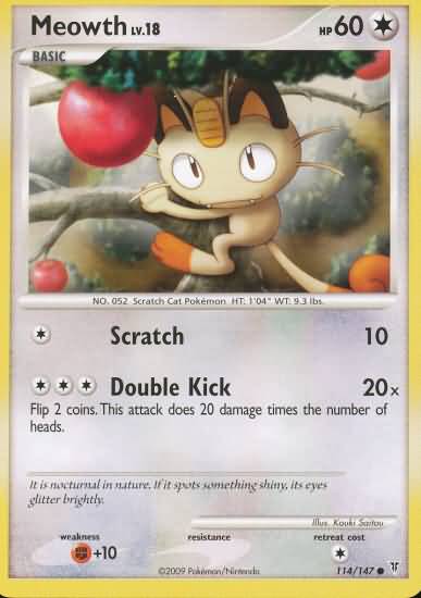 Meowth (Platinum Supreme Victors Singles)