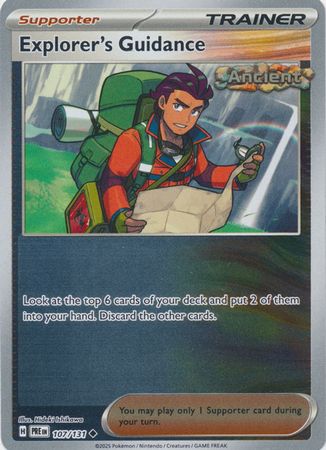 Explorer's Guidance - Reverse Foil (Pokemon Scarlet & Violet: Prismatic Evolutions)