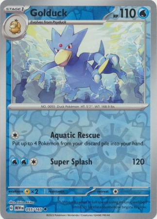 Golduck - Reverse Foil (Pokemon Scarlet & Violet: 151)