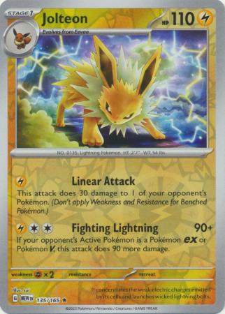 Jolteon - Reverse Foil (Pokemon Scarlet & Violet: 151)