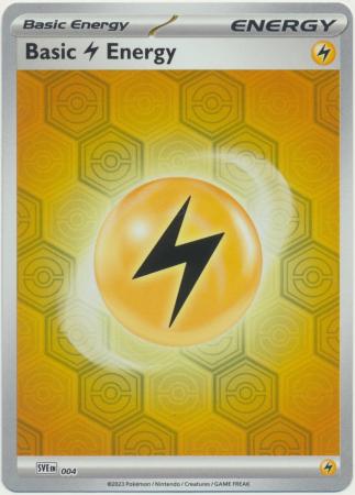 Basic Lightning Energy - Reverse Foil (Pokemon Scarlet & Violet: Shrouded Fable)