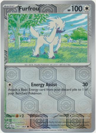 Furfrou - Reverse Foil (Pokemon Scarlet & Violet: Shrouded Fable)