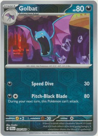 Golbat - Reverse Foil (Pokemon Scarlet & Violet: Shrouded Fable)