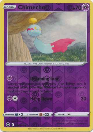 Chimecho - Reverse Foil (Pokemon Sword & Shield: Silver Tempest)