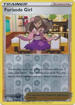 Furisode Girl - Reverse Foil (Pokemon Sword & Shield: Silver Tempest)