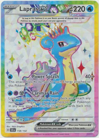 Lapras ex (Pokemon Scarlet & Violet: Stellar Crown)