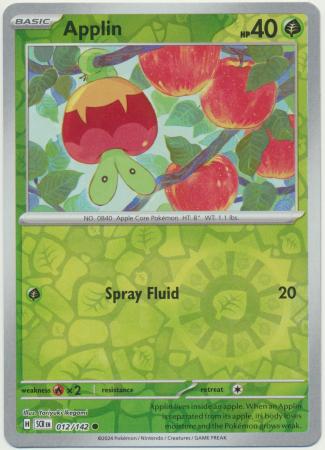 Applin - Reverse Foil (Pokemon Scarlet & Violet: Stellar Crown)