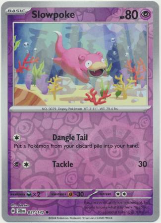 Slowpoke - Reverse Foil (Pokemon Scarlet & Violet: Stellar Crown)