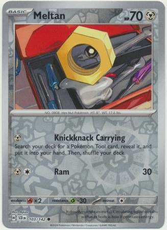 Meltan - Reverse Foil (Pokemon Scarlet & Violet: Stellar Crown)