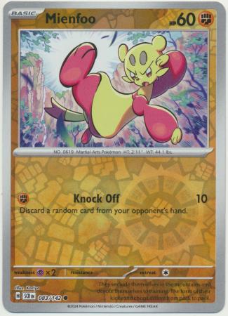 Mienfoo - Reverse Foil (Pokemon Scarlet & Violet: Stellar Crown)