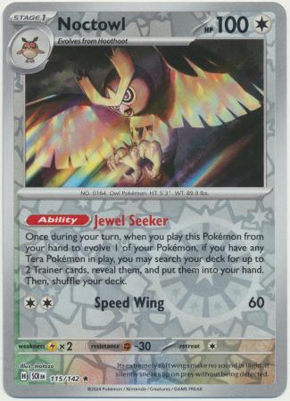 Noctowl - Reverse Foil (Pokemon Scarlet & Violet: Stellar Crown)