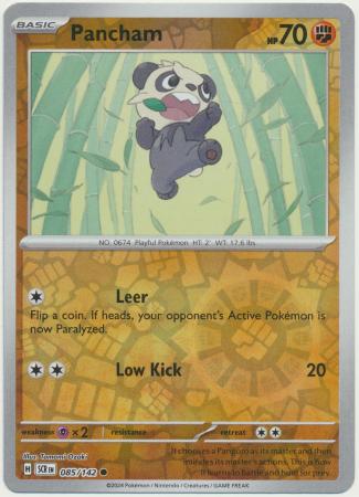 Pancham - Reverse Foil (Pokemon Scarlet & Violet: Stellar Crown)