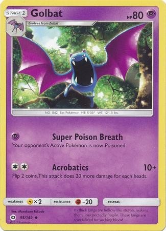 Golbat (Pokemon Sun & Moon Base Set)