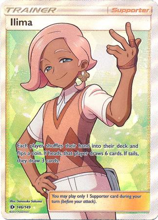 Ilima (Pokemon Sun & Moon Base Set)