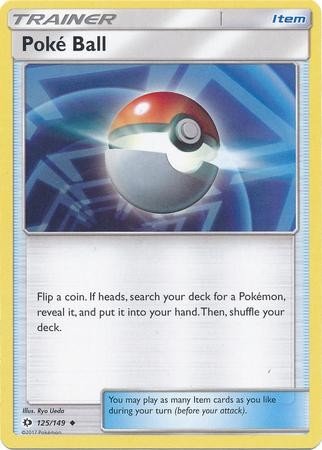 Poke Ball (Pokemon Sun & Moon Base Set)